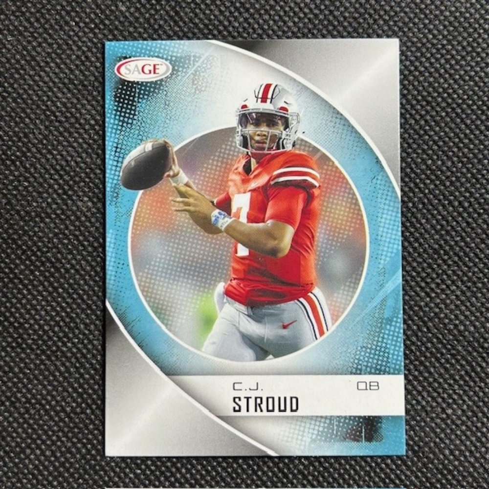 2023 Sage C.J. Stroud #1 RC Rookie Ohio State Buckeyes Houston Texans